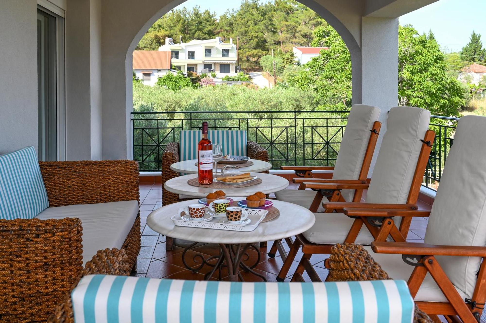 "Kochili Villa" Luxury Villa Agios Andreas  Exterior foto